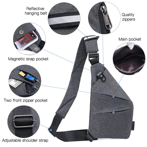 Soothing Step® Anti-Theft Crossbody Bag