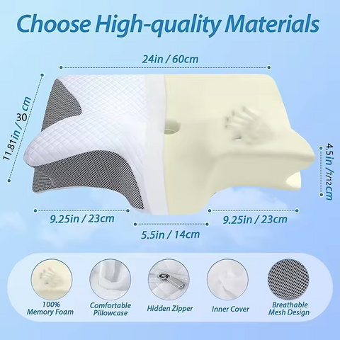 Soothing Step® Pain Relief Ergonomic Pillow